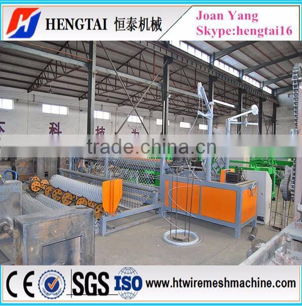 Automatic Chain Link Fence Wire Mesh Machine