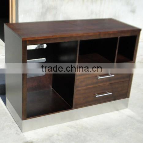 HS0029 King Queen Headboard Nightstand luggage bench microfridge cabinet desk stainless steel legs