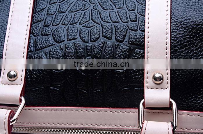 Genuine leather lady fashion bag online shop China