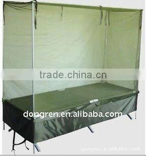 Olive green 100% polyester army mosquito net