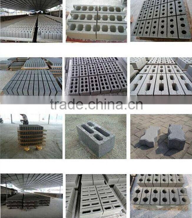 QmR 2-45 concrete Blocks Making Machine Movable Cement Bricks Machinery Price In Africa And South