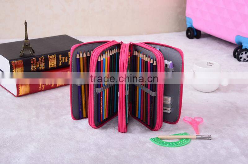 Portable multifunctional plastic pen display case