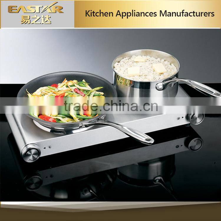 Freestainding kitchen appliance double 220v electric stove 2500 watt hot plate for sale