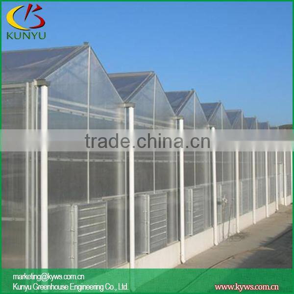 Arch roof type PC greenhouse greenhouses kits walk in greenhouse