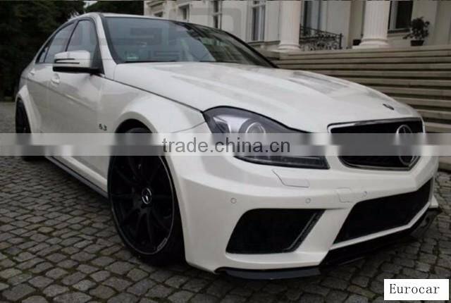 On promotion!!W204 Body kits tunning for MB c-class w204 C63 wide BLACK SERIES sedan/couple style 11-14YEAR