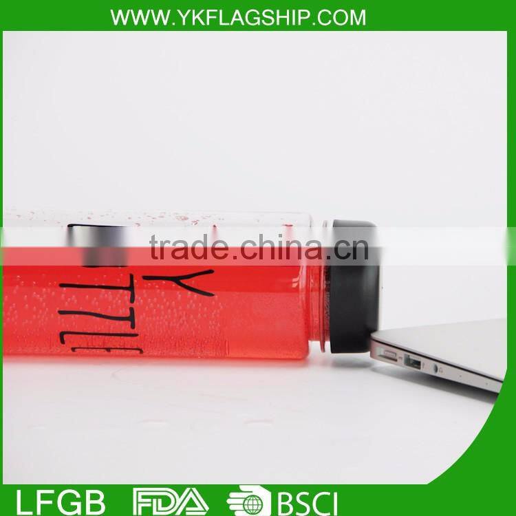 2016 Hot sale promotional BPA FREE plastic mineral water bottle