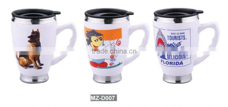 stainless steel ceramic mug