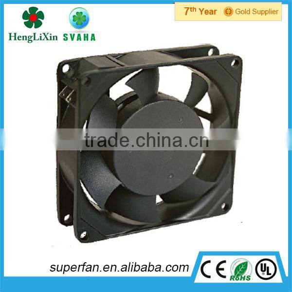 Good quality 92x92x25mm 115v plastic blade AC Axial fan