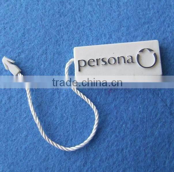 plastic seal string for garment