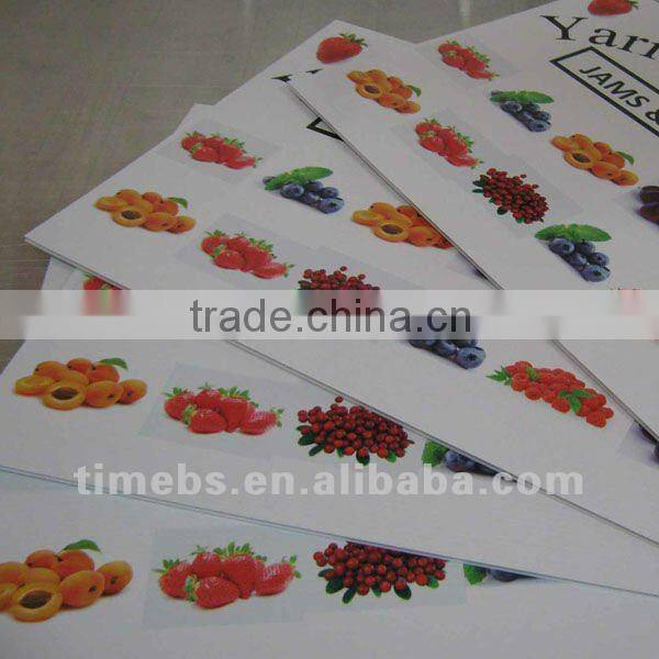 Corrugated plastic advertising food signs