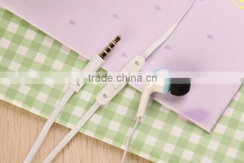 cute cartoon in-ear headphones