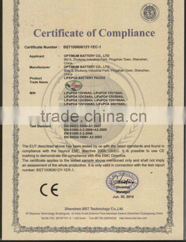 12v 300ah deep cycle lifepo4 battery