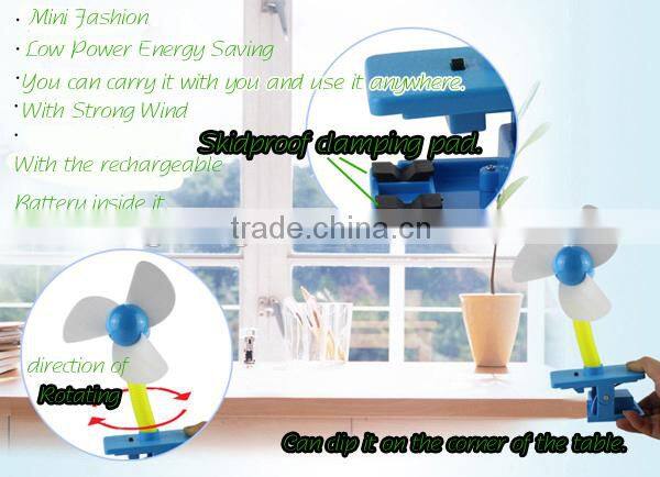 Hot sale Plastic Baby Fan Best quality stroller installation mini Clip Fan Baby carriage Cooling Fan