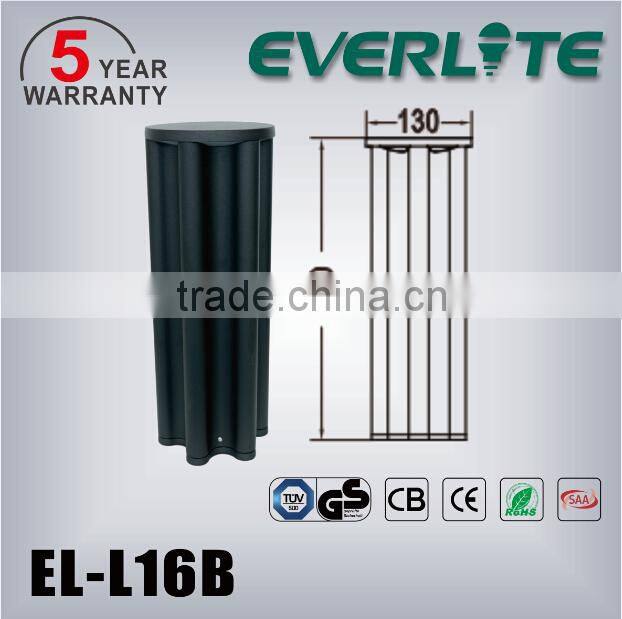 5 years warranty aluminum die-casting housing IP54 80lm/w 9w led post top