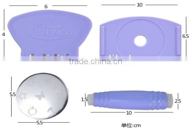 decorate your nails salon express for nail art stampin kit