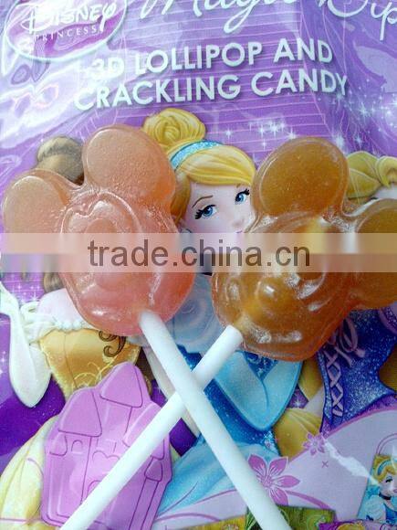 popping candy with lollipop 10g lolly dipper + 5g popping candy