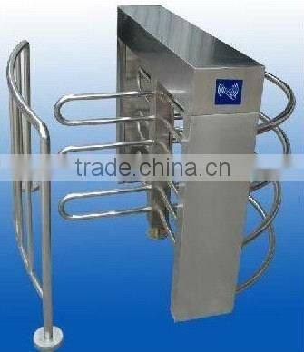 automatic full height turnstiles used in public place