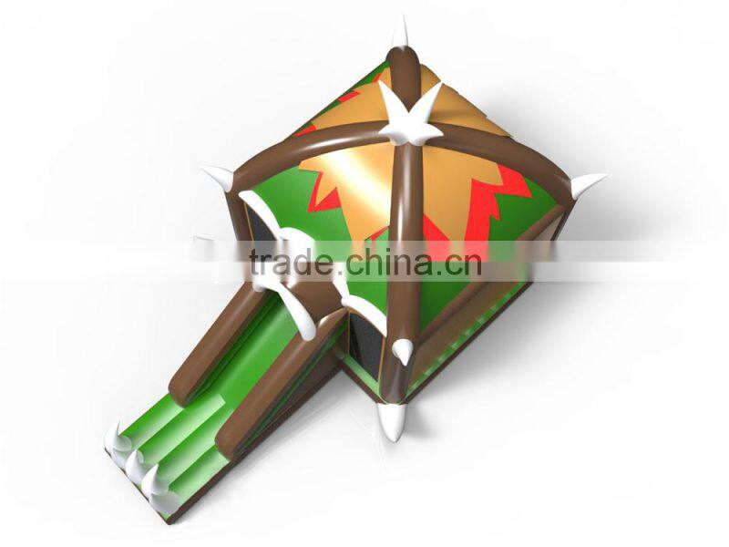 Farm Primitive Tribes Hut inflatable combo,