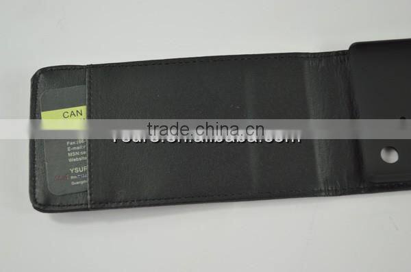 for nokia lumia 520 pu leather flip case with card slot classic design