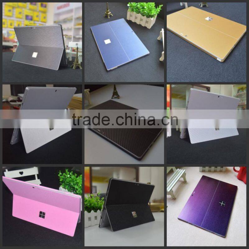 OEM decal colorful skin Factory supply Skin sticker for Microsoft surface pro 4
