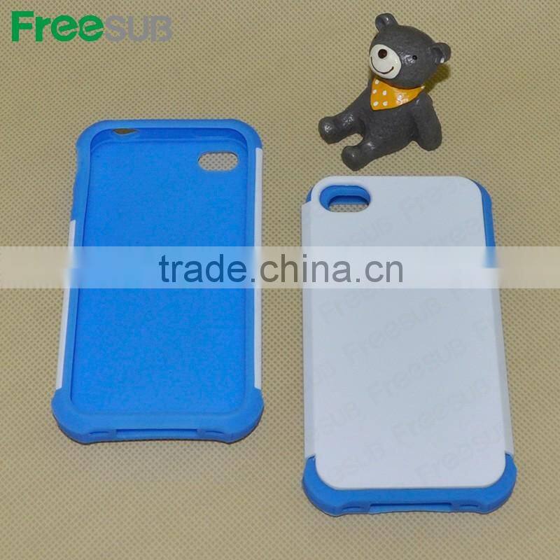 Empty White Blank Sublimation Silicon Cell Phone Case