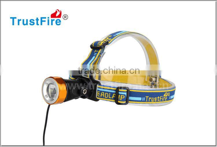 2016 Trustfire new design 3868-H6 cree led lamp zoom rechargeable headlamp 400 lumens cree led headlight