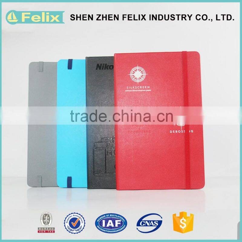 Custom office supplier hardcover diary notebook