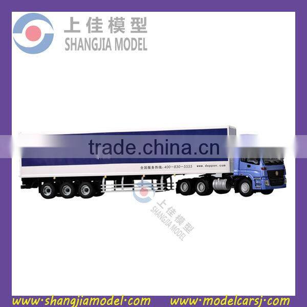 1: 50 diecast truck container model, scale truck model,model truck toy factory