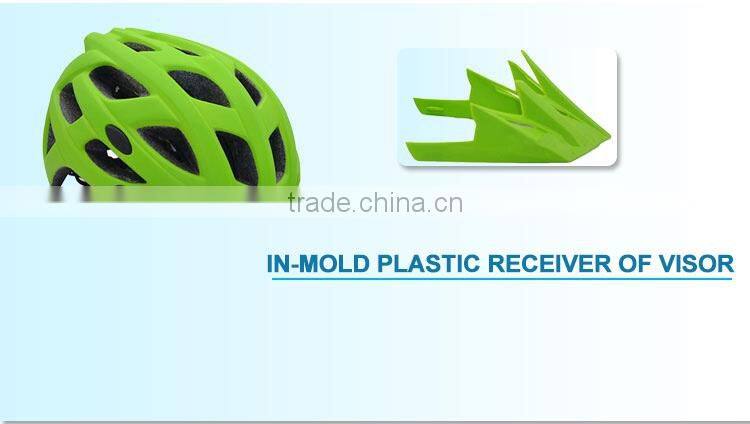 matt black outdoor equipment cycle short track helmet with sun visor