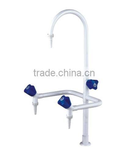 Deck Mounted Solid Brass 3 Way High Pressure Laboratory Faucet
