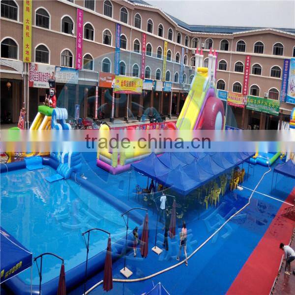 Used kids water park/inflatable water park slide for kids/inflatable water park slide for sale