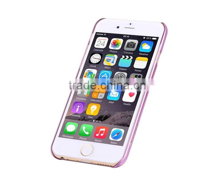Electroplating Transparent Crystal Bling Diamonds Jewelry PC Phone Cover Case Skin For iPhone 6 6S Plus