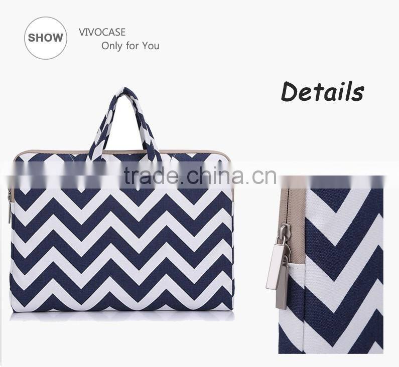 Lightweight High Quality Canvas Fancy Business Laptop Bag