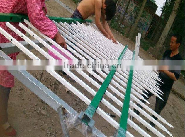 High Quality Villa Security Fence Zinc Steel Fence /Fence Netting (ISO9001 MANUFACTURER)
