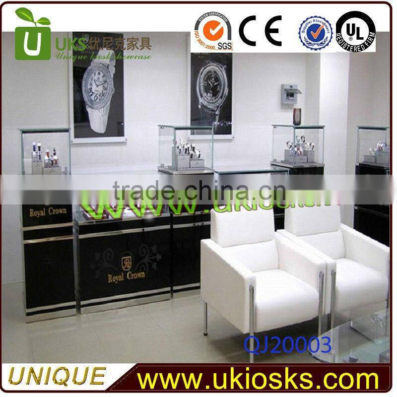 Chic watch display showcase&watch display stand&tissot watch display