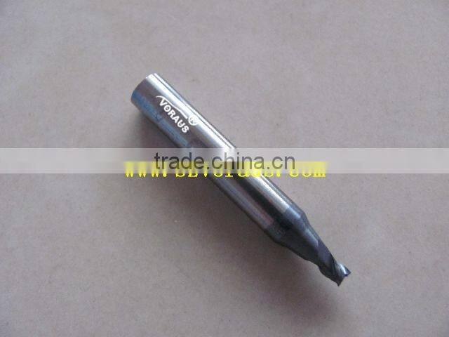 Carbide end milling cutters for vertical machines D-6mm d-5mm L-40mm Teeth-3