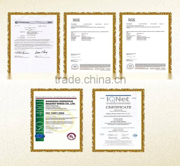 insulation material and enameled copper clad aluminium wire