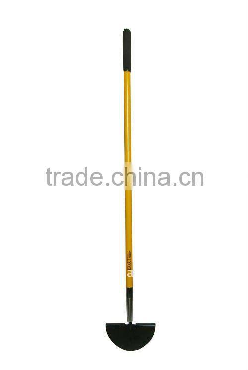 Forged turf edger with long handle in tools