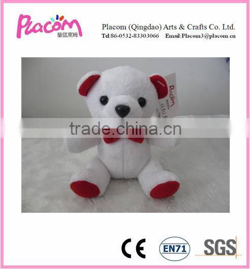 2015 HOT Selling Lovely Cute Plush Bear Toys with bow-tie
