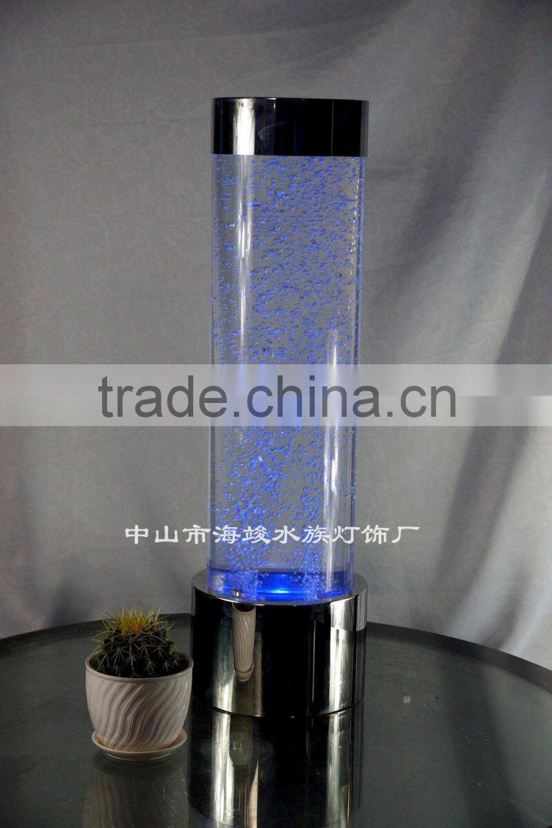 Led decoration water bubble table top column Aquaextreme