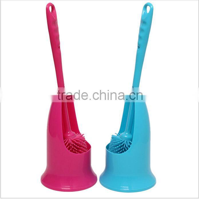 multifunction cleaning bathroom toilet brush with holder