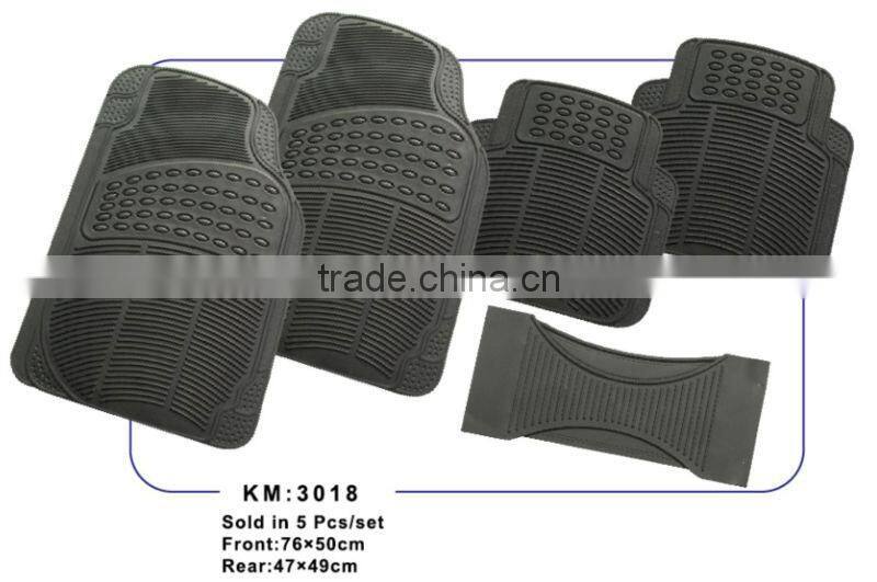 car mats with logo/without logo/pvc material