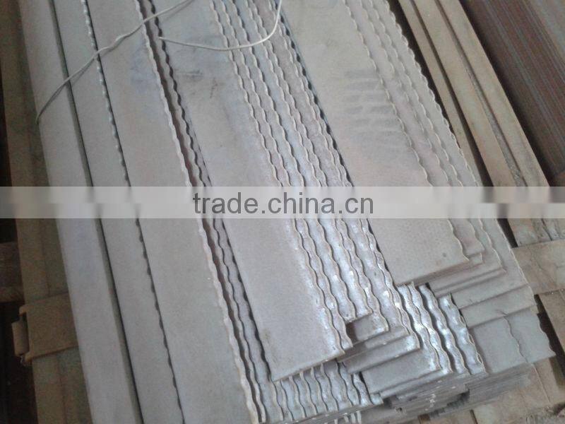serrated non-slip galnanized steel grating 20years professional manufacturer