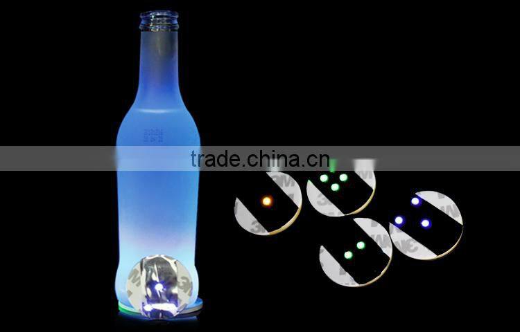 2016 Hot Items Mini LED Bottle Sticker