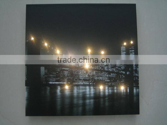 LED yellow color figure light