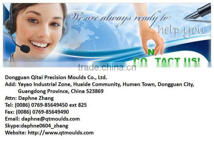 qitai injection plastic connector /Plastic injection mould maker for automobile accessories / plastic auto parts molding