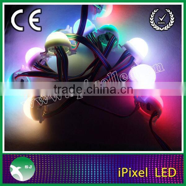 full color dc12v 30mm addressable led pixel light