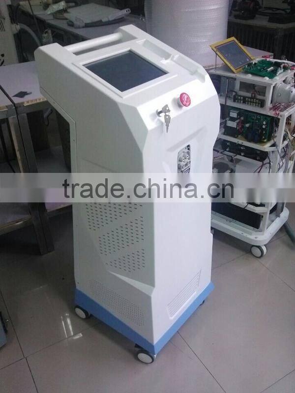 Newly designed most advanced professional vertical 808nm diode laser hair removal skin spa medical device
