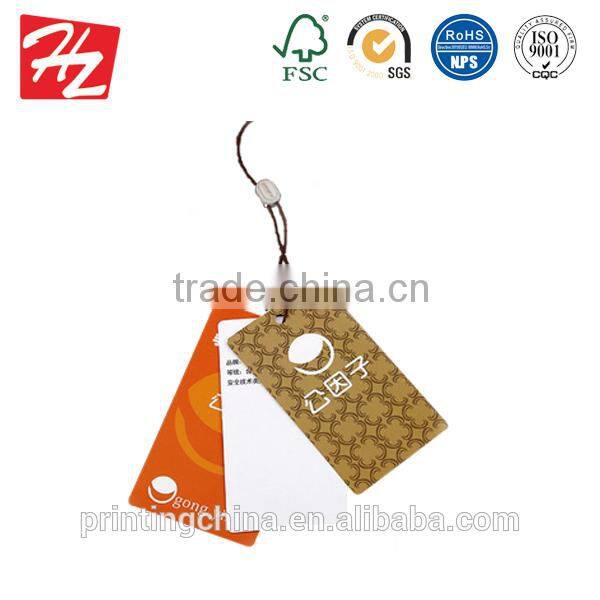 Garment use swing tag for garment with great price