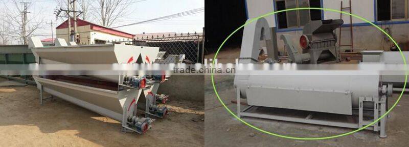Plastic grinder and crusher recycling machine